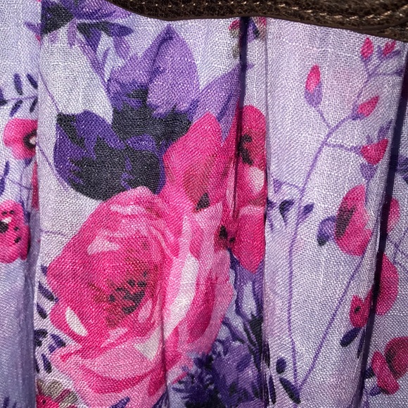 Care n sport dress lavender/pink flowers NWT plus. BIN G - Picture 2 of 6